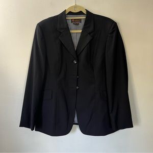 Ariat Pro Series Wool Blend Navy Show Coat Blazer women’s size US/UK 18R EUR 42R